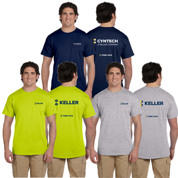Gildan Adult Ultra Cotton<sup>&reg;</sup> 10 oz T-Shirt - Preshrunk cotton t-shirt with a seamless collar, double-needle stitching throughout, and shoulder-to-shoulder taping.